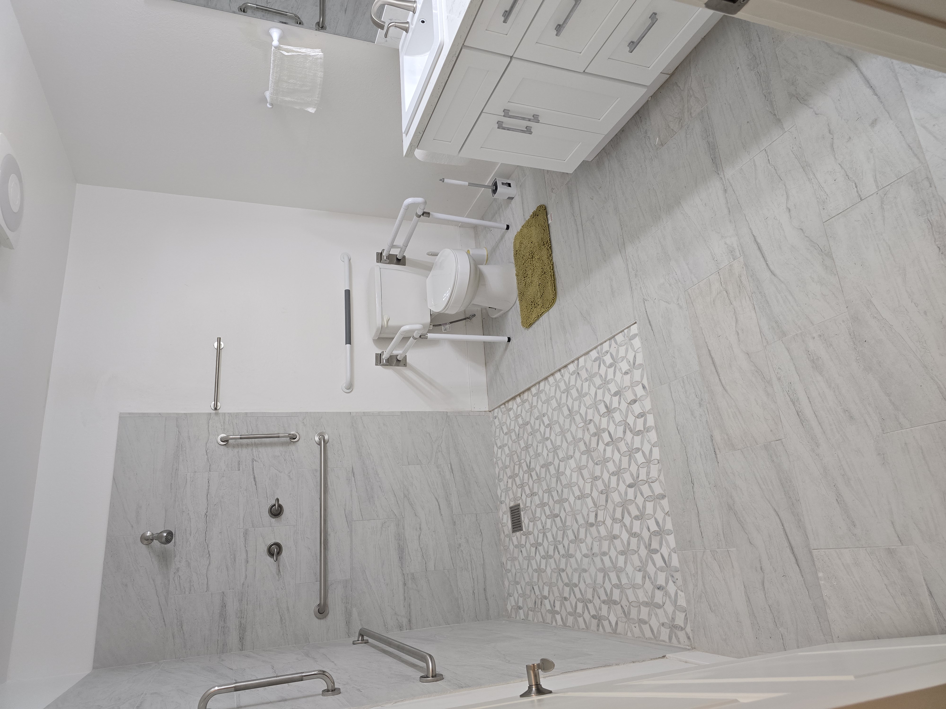 Roll-in Shower Bathroom